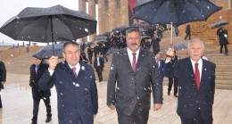 GÜRER 23 NİSAN TÖRENLERİNE ANKARA’DA KATILDI