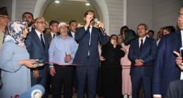 CAMİ AÇILIŞINDA KENDİ YOKTU AMA SESİ VARDI..