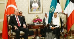 Cumhurbaşkanı Erdoğan, Kuveyt Emiri Şeyh Sabah ile Görüştü
