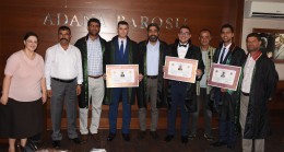 ADANA BAROSUNDA RUHSAT TÖRENİ ,CÜBBELERİNİ GİYDİLER..