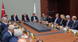 YÖK Başkanı Prof. Dr. Saraç ve Rektörler Sağlık Bakanı’nı Ziyaret Etti
