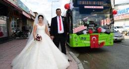 Belediye Otobüsü, Şoför Çiftin Gelin Arabası Oldu