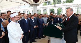 Erdoğan,  “2019 yılını  Fuat Sezgin İslam Bilim Tarihi Yılı olarak ilan edeceğiz,
