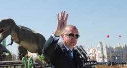ERDOĞAN,“ANKAPARK, AYNI ZAMANDA ÇEVRE DOSTU BİR PROJE”