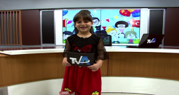 YEDİ YAŞINDA ANA HABER BÜLTENİ SUNDU