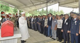 ŞEHİT  YÜCEL EBEDİ  YOLCULUĞUNA UĞURLANDI