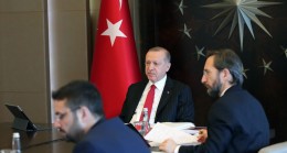 CUMHURBAŞKANLIĞI  KABİNESİ ,  ERDOĞAN BAŞKANLIĞINDA TOPLANDI