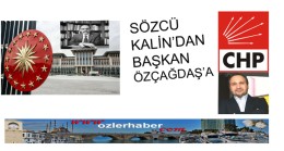 KALİN’DAN BAŞKANA TEPKİ