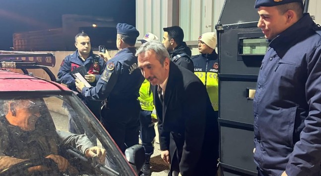 KAYMAKAM DAYANÇ DENETİME KATILDI