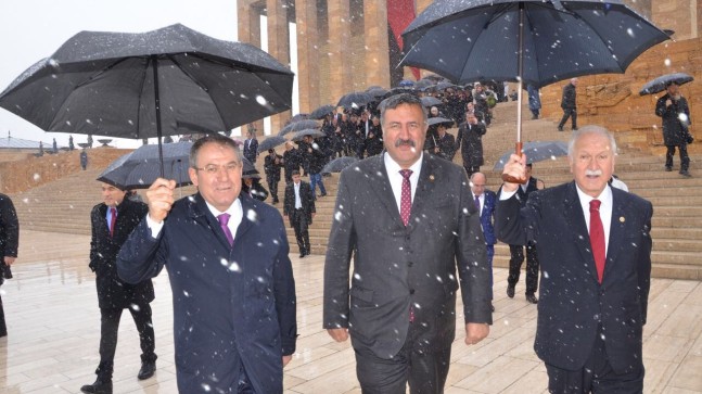 GÜRER 23 NİSAN TÖRENLERİNE ANKARA’DA KATILDI