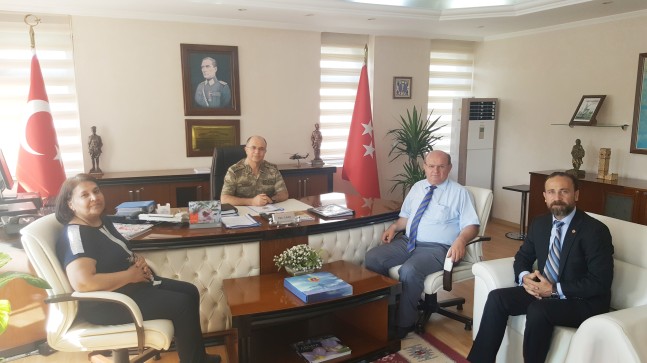 ÇGC’den Tümgeneral İlbaş’a taziye ziyareti