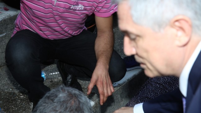 İlk Müdahaleyi Rektör Prof. Dr. Kibar Yaptı