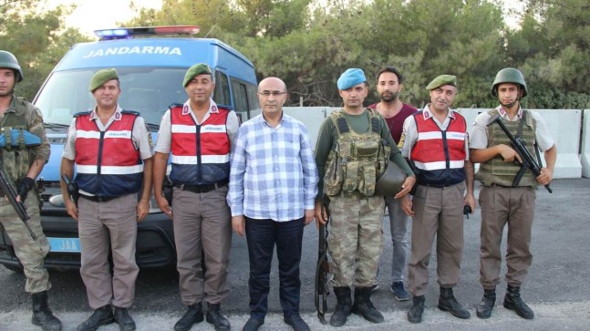 Jandarma Uygulama Noktasını Denetim