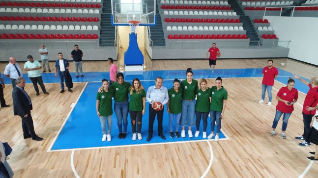 ASKİ Atatürk Spor Salonu’nda İlk Basket Başkan Sözlü’den