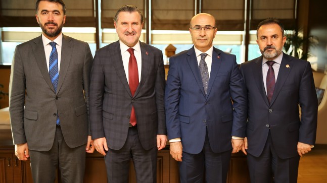 Demirtaş, Gençlik ve Spor Bakanı Dr. Osman Aşkın Bak’ı, Ankara’da Ziyaret Etti