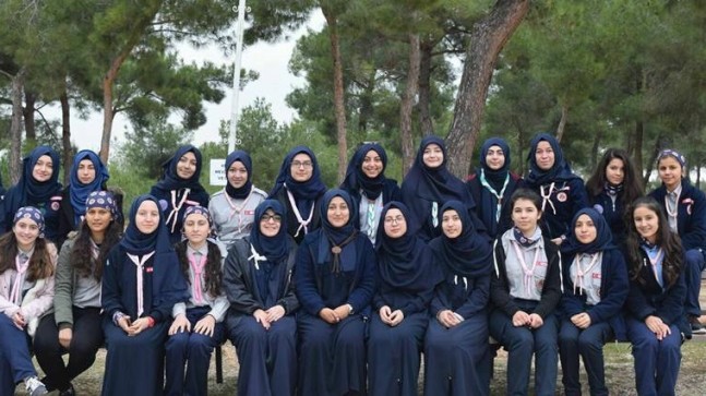 İZCİLER “KUDÜS VE MESCİDİ AKSA” İÇİN KAMP YAPTI