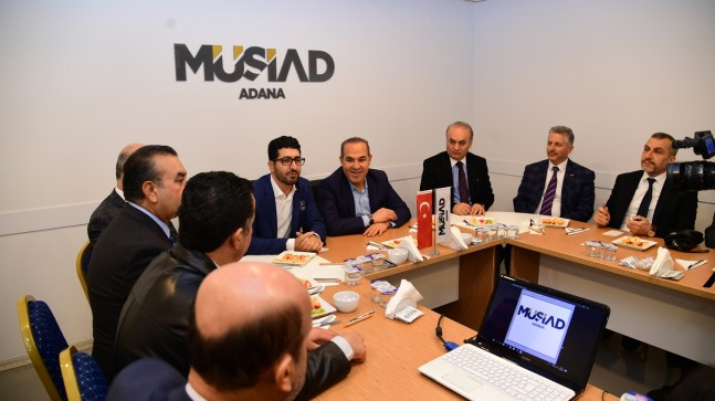 MÜSİAD Başkan Sözlü’yü Ağırladı