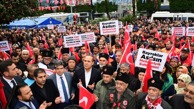Bayraklar Asılsın Terörün Kökü Kazınsın!