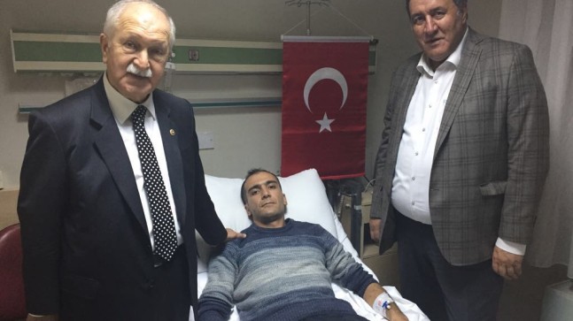 Gürer, Afrin’de Yaralanan Niğdeli Askerleri Ziyaret Etti