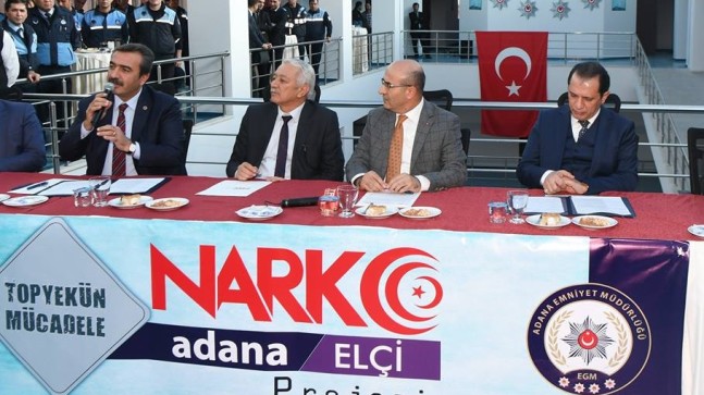 ‘NARKO ADANA ELÇİ’ PROJESİYLE UYUŞTURUCUYA SAVAŞ AÇILDI