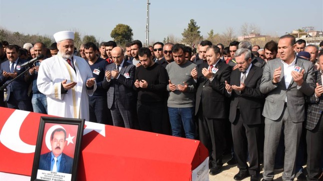 DSİ ŞEHİDİ MAHMUT PAKYÜREK SON YOLCULUĞUNA UĞURLANDI