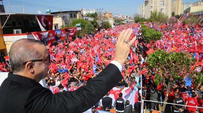 ERDOĞAN ADANA’DAN SESLENDİ, ““DİMDİK YOLUMUZDA YÜRÜYECEĞİZ”