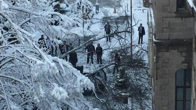 BAŞKAN GÖRMEZ KAZA GEÇİRDİ