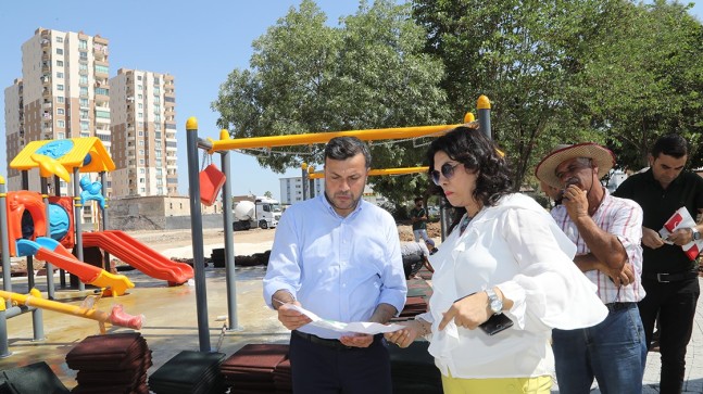 BAŞKAN KOCAİSPİR: ”YÜREĞİR’DE YEŞİL ALANLARI ÇOĞALTACAĞIZ”
