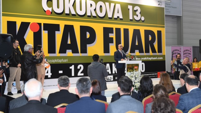 ÇUKUROVA 13. KİTAP FUARI TÜM KİTAPSEVERLERE KAPILARINI AÇTI