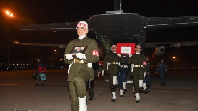 ŞEHİT KATRAN ADANA’DAN UĞURLANDI