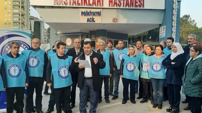 BAŞKAN NENNİOĞLU,HASTANELERİN BORÇLARI ÇALIŞANLARA  YANSITILMAMALI