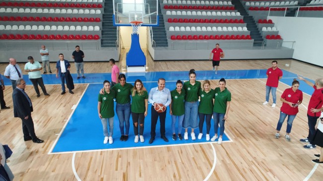 ASKİ Atatürk Spor Salonu’nda İlk Basket Başkan Sözlü’den