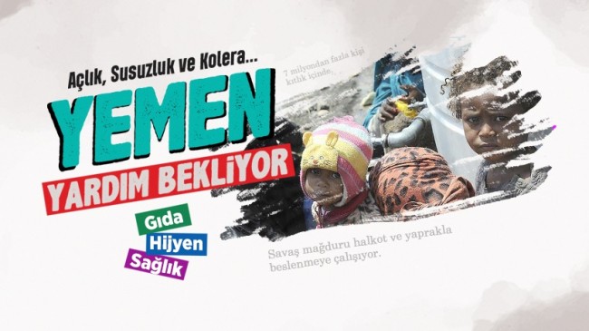 YEMEN YARDIM BEKLİYOR…