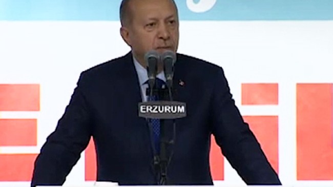 BAŞKAN  ERDOĞAN, “ÜLKEMİZİN TÖKEZLEMESİNİ BEKLEYENLERE ESASLI BİR DERS VERECEĞİZ”