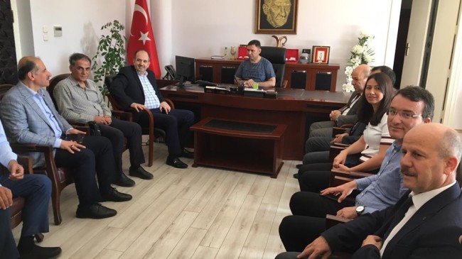 KAYMAKAM YILMAZ GÖREV YERİNE UĞURLANDI