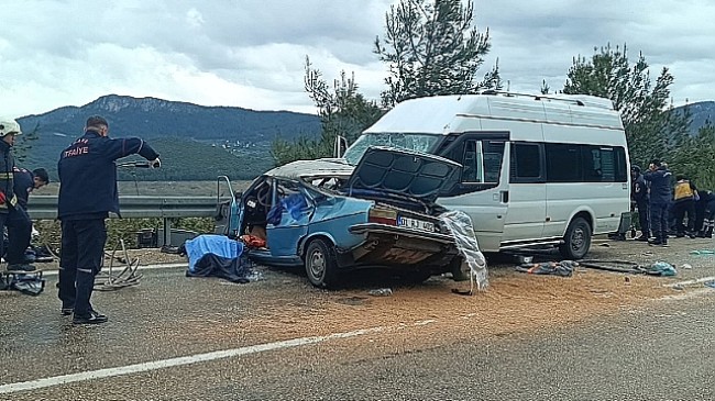 DAĞILCAK MEVKİNDE ÖLÜMLÜ KAZA