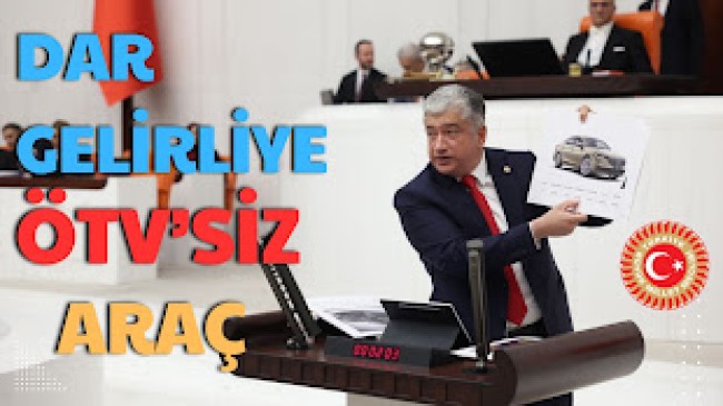 DAR GELİRLİ VATANDAŞA  ÖTV’SİZ  ARAÇ  HAKKI