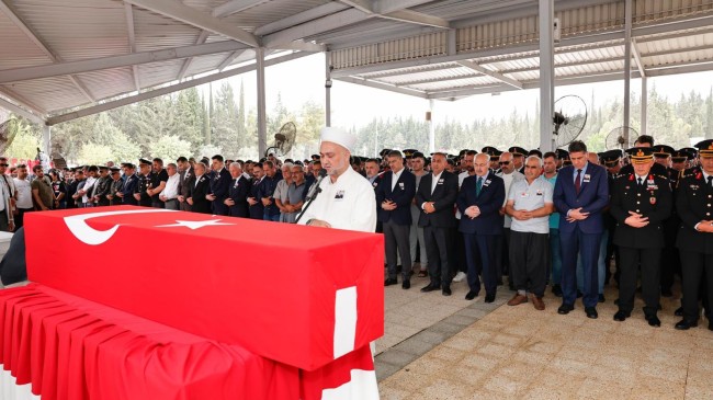 ŞEHİT UZMAN ÇAVUŞ YILDIRIM EBEDİ YOLCULUĞUNA UĞURLANDI