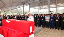 ŞEHİT UZMAN ÇAVUŞ YILDIRIM EBEDİ YOLCULUĞUNA UĞURLANDI