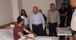 Demirtaş’tan Yaralı Askerlere Ziyaret