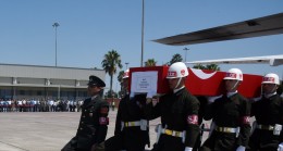 Şehit Piyade Uzman Çavuş Oğuzhan Sezer, Memleketi Mersin’de Toprağa Verilmek Üzere Adana’ya Getirildi
