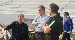 Adana Demirspor Başkanı Mehmet Gökoğlu’ndan Yeni Stadda İnceleme
