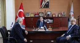 AB BAKANI ÖMER ÇELİK’TEN BELEDİYE BAŞKANLARINA ZİYARET