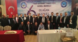 Türk Diyanet Vakıf-Sen’in  Genel Başkanı  Ünal,Genel Başkan Yardımcısı Arabacı oldu.