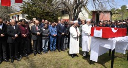 ŞEHİT JANDARMA UZMAN ÇAVUŞ SEFA İZBUDAK, MEMLEKETİ POZANTI’DA SON YOLCULUĞUNA UĞURLANDI