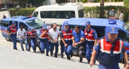 BEŞ ŞÜPHELİ MAHKEMEYE SEVK EDİLDİ
