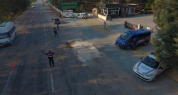 Jandarmadan Drone’li Denetim