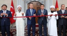Cumhurbaşkanı Erdoğan, Cumhuriyet Merkez İmam Serahsi Camii’nin açılış törenine katıldı