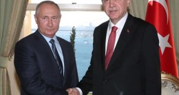 Cumhurbaşkanı Erdoğan, Rusya Federasyonu Başkanı Putin ile görüştü