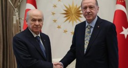 Cumhurbaşkanı Erdoğan, MHP Genel Başkanı Bahçeli’yi kabul etti